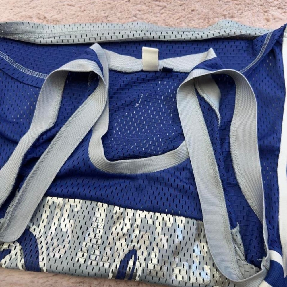 Vintage Y2K Dodgers Mesh Jersey Tank, slim cut, LA Dodgers merch - Picture 8 of 8